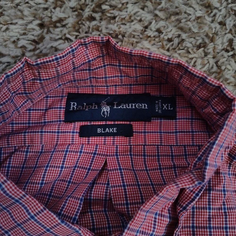 Ralph Lauren Shirt Men Sz XL Blake Short Sleeve Button Up USA Oxford - Picture 3 of 6
